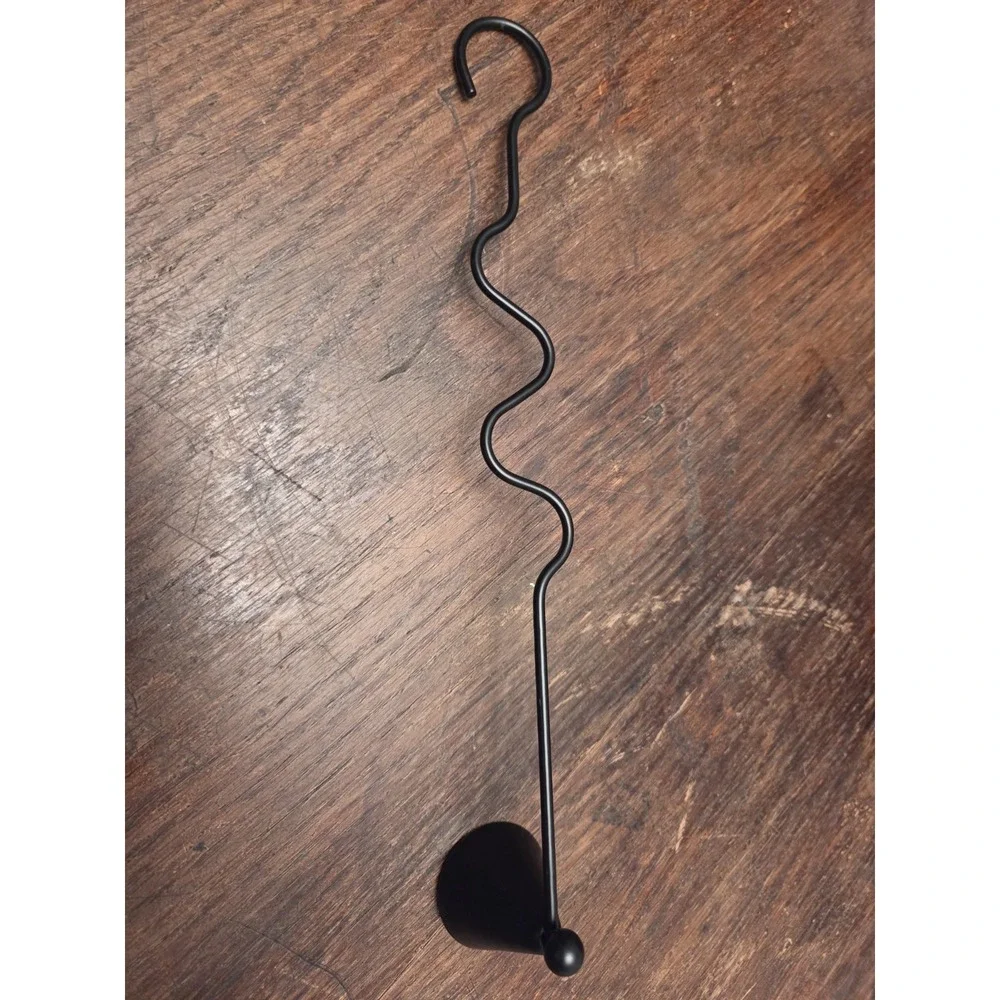 Black Stainless Steel Candles Snuffers‎ Or Extinguishers - Lot Of Two